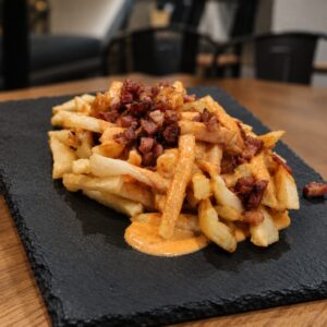 Patatas Cheddar